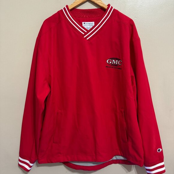 Champion Other - Champion Vintage GMC Georgia Military College Bulldogs V-Neck Sweatshirt Mens